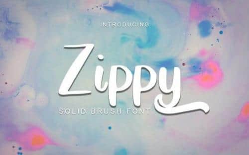 Zippy Display Font