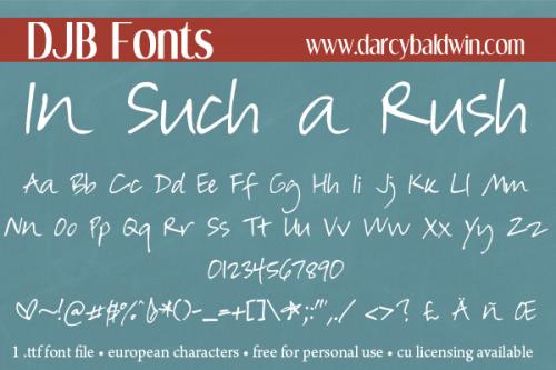 djbfonts insucharush