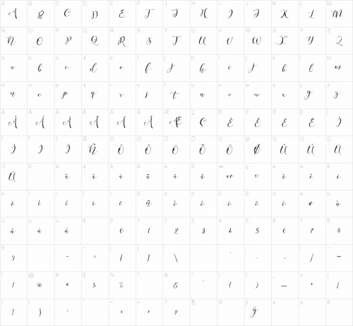 lesly Script Font